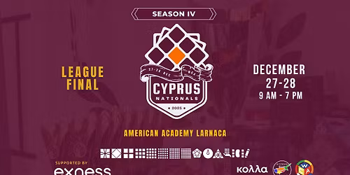 Cyprus Nationals 2025: official WCA speedcubing competition