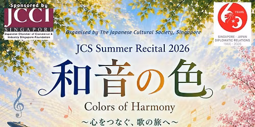 JCS Summer Recital 2026: \u548c\u97f3\u306e\u8272 Colors of Harmony