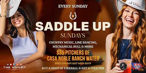 Saddle Up Sundays at The Wharf FTL