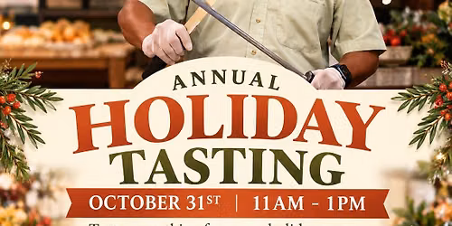 Holiday Tasting