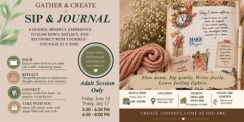 Sip and Journal