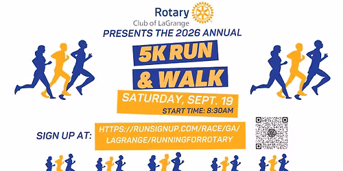 Rotary Club of LaGrange Annual 5K Run-Walk