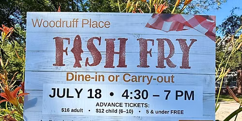 Woodruff Place Fish Fry