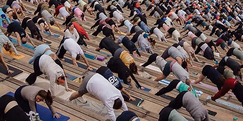 Yoga On The Rocks - Better Buzz Yoga at Red Rocks Amphitheatre