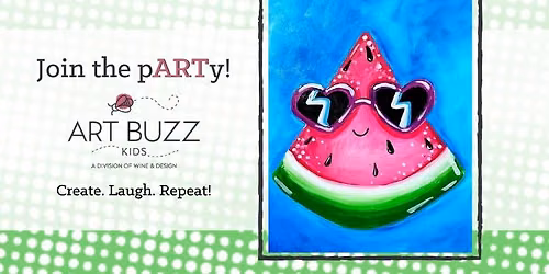 14 Seats Left! Art Buzz Kids | One In A Melon | Ages 4+