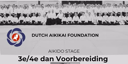 3e en 4e dan voorbereidingstraining