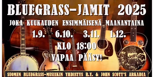 Avoimet bluegrass-jamit