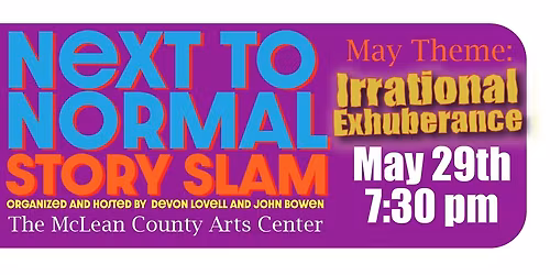 Next to Normal Story Slam