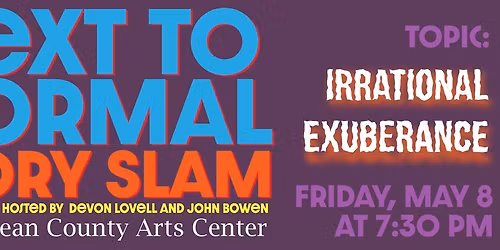 Next to Normal Story Slam