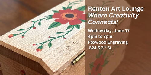 Renton Art Lounge: Where Creativity Connects!