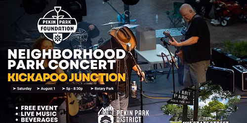 Neighborhood Park Concert - Kickapoo Junction at Rotary Park