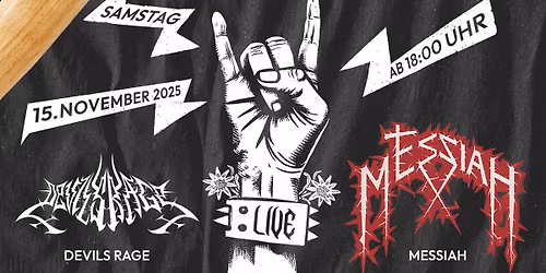 METAL-CHALET \/\/ MESSIAH \/\/ DEVILS RAGE