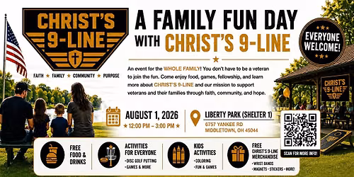 A FAMILY FUN DAY WITH CHRIST'S 9-LINE