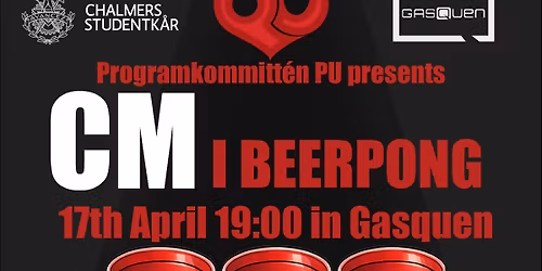CM i Beer Pong 2026