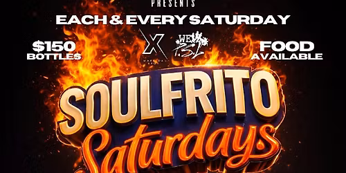 SoulFrito Saturdays @ Blue Iguanas in Port St Lucie Every Saturday