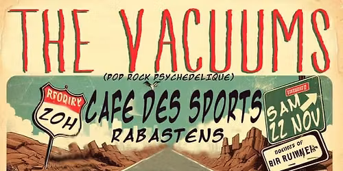 The Vacuums en concert