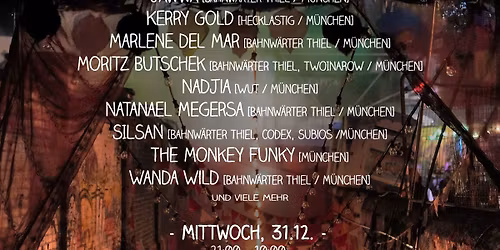 Bahnsteig Silvesterfestival - 7 Floors - Club & Open Air | Bahnw\u00e4rter Thiel