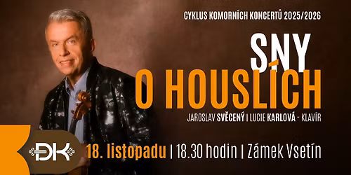 Cyklus komorn\u00edch koncert\u016f: Jaroslav Sv\u011bcen\u00fd - Sny o housl\u00edch