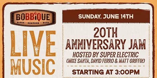 Wednesday Night Jam - 20th Anniversary Celebration