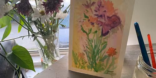 Earth day Flower bar, Cacao & Paint session