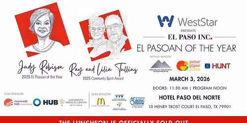 El Pasoan of the Year Award Luncheon
