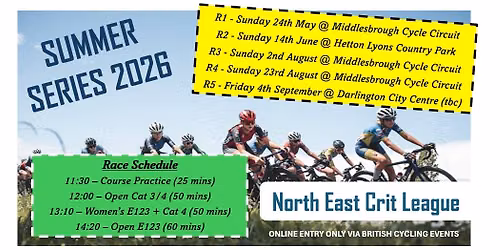 North East Crit League - Summer Series R3