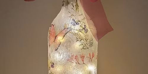 Decoupage Lantern Workshop 