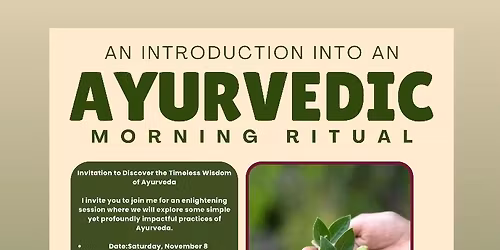 An introduction into Ayurveda