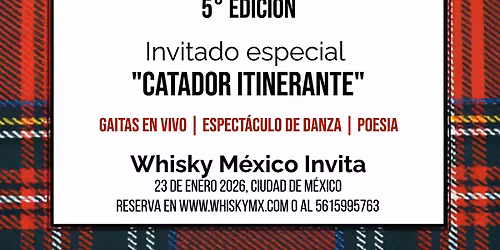 Noche de Burns 2026 - 5\u00b0 Edici\u00f3n