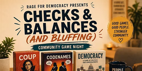 Checks and Balances - Community Game Night
