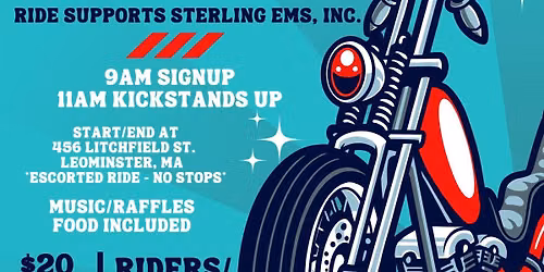 Bikes, Brotherhood & Benefits-Sterling EMS Ride