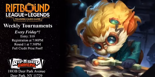 Riftbound Weekly Tournaments