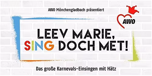 Leev Marie, sing doch met!