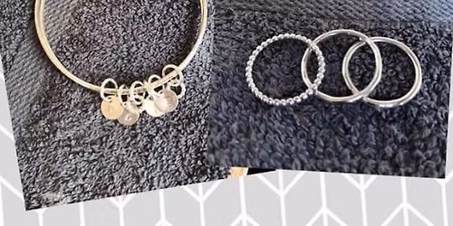Make your own silver stacking rings or bangles