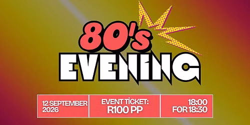 80s evening with Singing Waiters