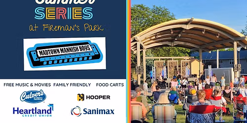 Summer Series at Fireman's Park: Madtown Mannish Boys