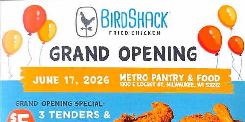 Grand Opening \u2014 Metro Pantry and Food