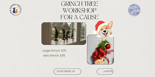 \ud83c\udf84\ud83d\udc3e Workshop for a Cause! \ud83d\udc3e\ud83c\udf84