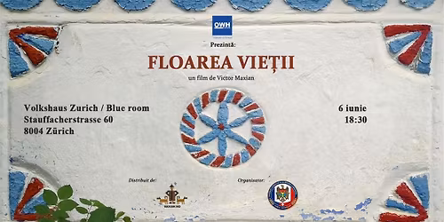 Discover Moldova: \u201eFloarea vie\u021bii\u201d \u2013 proiec\u021bie de film & sear\u0103 cultural\u0103