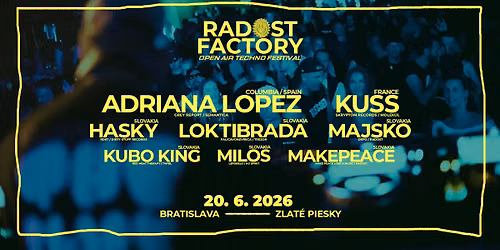 RAD\u2699\ufe0fST FACTORY  | Techno City Festival 