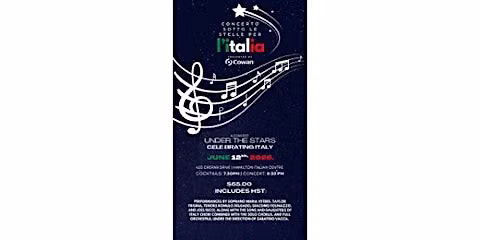 Un Concerto Sotto Le Stelle Per L\u2019Italia