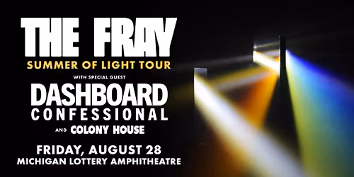 The Fray with Dashboard Confessional at Hartford HealthCare Amphitheater