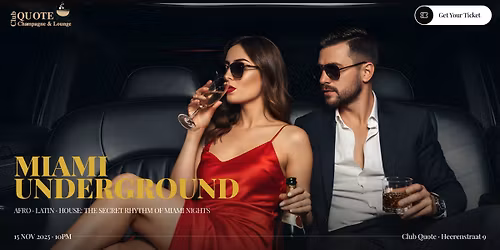 MIAMI UNDERGROUND: Afro · Latin · House — The Secret Rhythm of Miami Nights