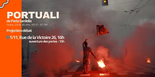 Projection-d\u00e9bat "Portuali" de Perla Sardella