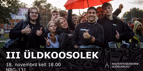 INS\u00dcKi III \u00fcldkoosolek
