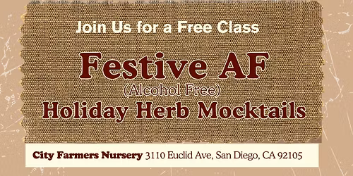 Festive AF Alcohol-Free Holiday Mocktails (morning edition)