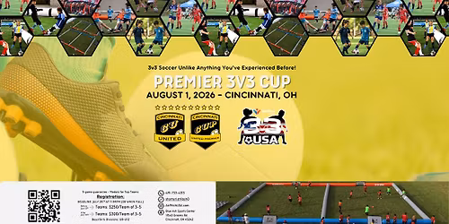 Premier 3v3 Cup - Soccer Tournament on AirPitch