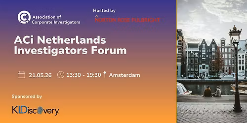 ACi Netherlands Investigators Forum 2026