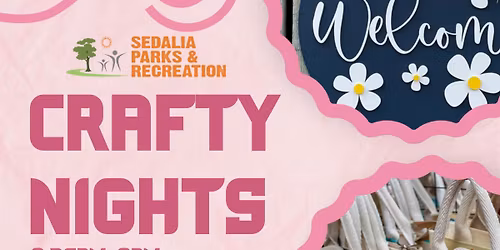 Crafty Nights - Canvas Bag or Clay Pot