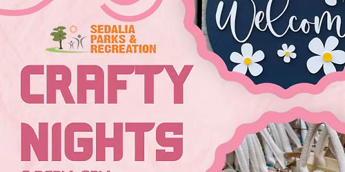 Crafty Nights - Canvas Bag or Clay Pot